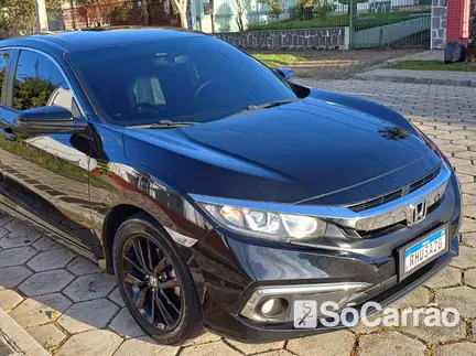 Honda CIVIC G10 EX 2.0 16V CVT na cor Preta em Curitiba / PR - 6563799