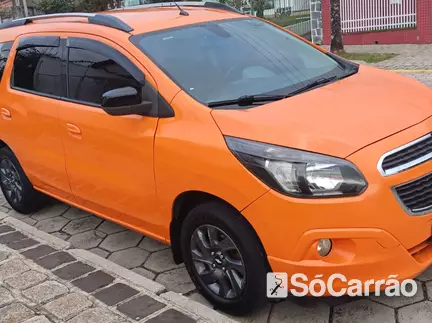 Chevrolet SPIN ADVANTAGE 1.8 8V ECO AT6 na cor Laranja em Curitiba / PR - 6712627