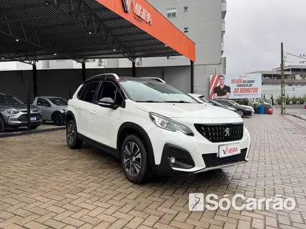 Peugeot 2008 GRIFFE 1.6 16V AT FLEXSTART na cor Branca em Brusque / SC - 6930887