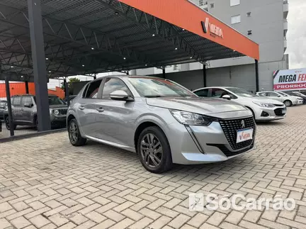 Peugeot 208 ACTIVE 1.6 16V AT6 na cor Prata em Brusque / SC - 6930920