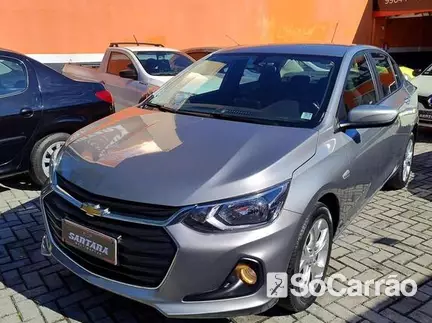Chevrolet ONIX PLUS LTZ 1.0 TB 12V AT6 na cor Prata em Curitiba / PR - 6623398