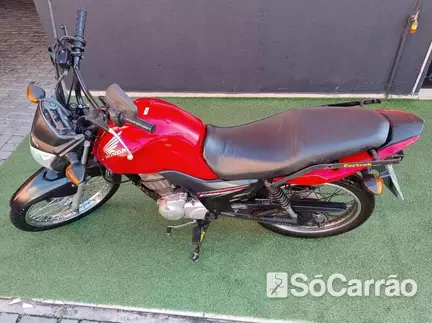 Honda CG 125 I FAN na cor Vermelha em Curitiba / PR - 6677215