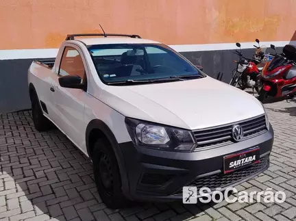 Volkswagen SAVEIRO CS ROBUST(COMPLETO ROBUST) G6 1.6 8V na cor Branca em Curitiba / PR - 6808090