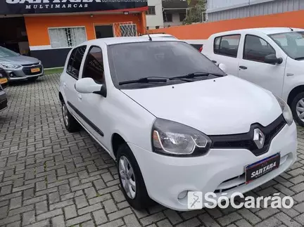 Renault CLIO EXPRESSION 1.0 16V HIFLEX na cor Branca em Curitiba / PR - 6938648