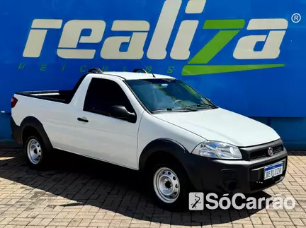 Fiat STRADA CS WORKING 1.4 8V na cor Branca em Guarapuava / PR - 6480415