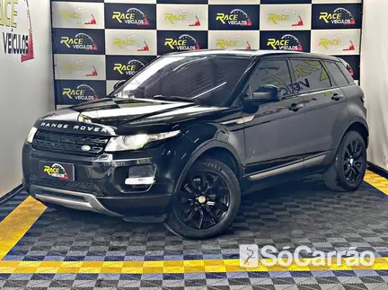 Land Rover RANGE ROVER EVOQUE PURE TECH PACK 2.0 TB-SI4 na cor Preta no Porto Alegre / RS - 6930945