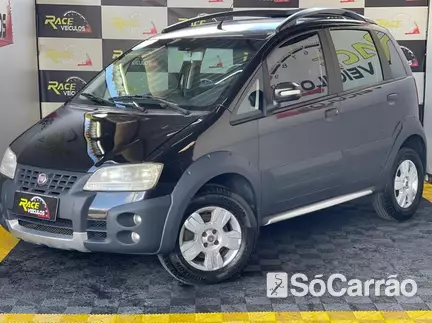 Fiat IDEA ADVENTURE 1.8 16V na cor Preta no Porto Alegre / RS - 6956931
