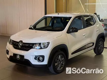Renault KWID INTENSE 1.0 12V na cor Branca em Londrina / PR - 6742789