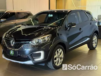 Renault CAPTUR ZEN 1.6 16V SCE na cor Preta em Londrina / PR - 6783971