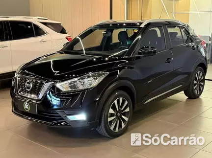 Nissan KICKS SV 1.6 16V CVT na cor Preta em Londrina / PR - 6814067