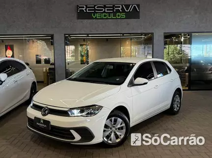 Volkswagen POLO (COMPOSITION TOUCH) 1.0 12V na cor Branca em Londrina / PR - 6790220