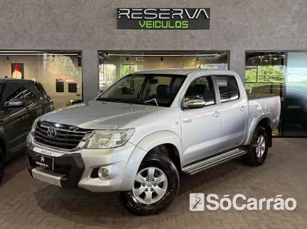 Toyota HILUX CD SRV 4X2 2.7 16V AT6 na cor Prata em Londrina / PR - 6866302