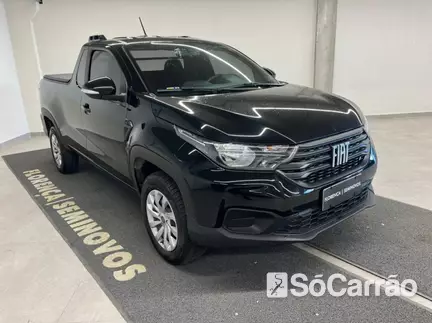 Fiat STRADA CS FREEDOM 1.3 8V FIREFLY na cor Preta em Curitiba / PR - 6778414