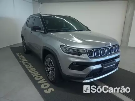JEEP COMPASS LIMITED 4X2 1.3 T270 TB AT6 na cor Cinza em Curitiba / PR - 6898567