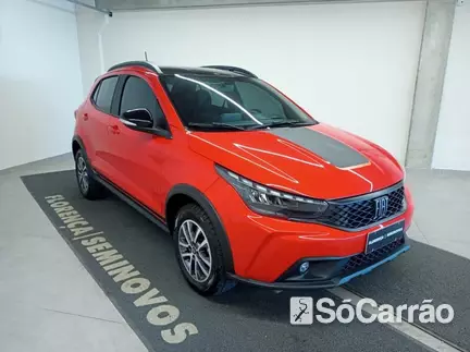 Fiat ARGO TREKKING 1.3 8V FIREFLY AT FLEX na cor Vermelha em Curitiba / PR - 6912303