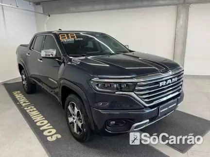 RAM RAMPAGE LARAMIE 4X4 2.2 16V TB AT9 na cor Cinza em Curitiba / PR - 6962608