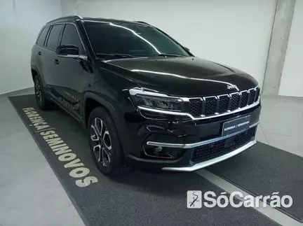 JEEP COMMANDER LIMITED 4X2 1.3 TB AT na cor Preta em Curitiba / PR - 6968532