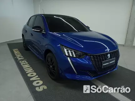 Peugeot 208 STYLE 1.0 MT na cor Azul em Curitiba / PR - 6984008