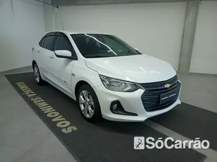 Chevrolet ONIX LTZ 1.0 TB 12V AT na cor Branca em Curitiba / PR - 6989345
