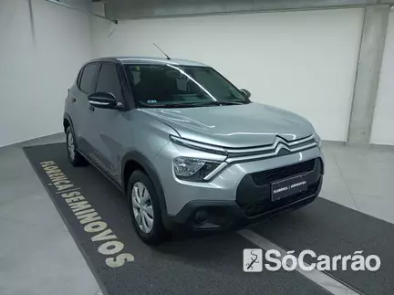 Citroen C3 C3 LIVE PACK 1.0 MT FLEX na cor Cinza em Curitiba / PR - 6989664