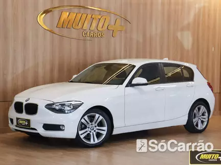BMW 116I 1.6 TB AT na cor Branca em São José / SC - 6759903