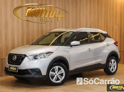 Nissan KICKS S 1.6 16V na cor Prata em São José / SC - 6759930