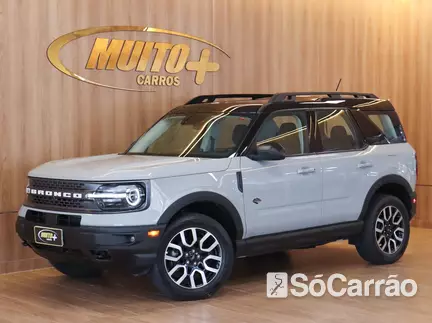 Ford BRONCO SPORT WILDTRAK AWD 2.0 16V ECOBOOST GTDI AT na cor Cinza em São José / SC - 6759963