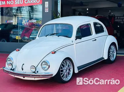 Volkswagen FUSCA 1600 na cor Branca em Florianópolis / SC - 6603662