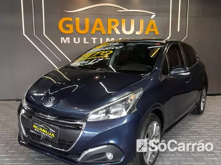 Peugeot 208 ALLURE 1.6 16V AT FLEXSTART na cor Azul em Joinville / SC - 6563308