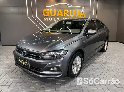 Volkswagen VIRTUS COMFORTLINE 200 1.0 12V TSI AT6 na cor Cinza em Joinville / SC - 6908364