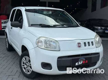Fiat UNO VIVACE 1.0 8V EVO na cor Branca em Joinville / SC - 6698606