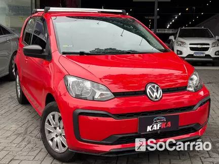 Volkswagen UP! TAKE UP!(TAKE COMPLETO) 1.0 12V na cor Vermelha em Joinville / SC - 6768556