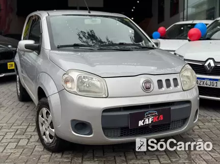Fiat UNO VIVACE 1.0 8V EVO na cor Prata em Joinville / SC - 6785248