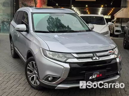 Mitsubishi OUTLANDER 2WD 2.0 16V AT na cor Prata em Joinville / SC - 6797651
