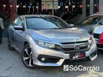 Honda CIVIC G10 EX 2.0 16V CVT na cor Prata em Joinville / SC - 6815352