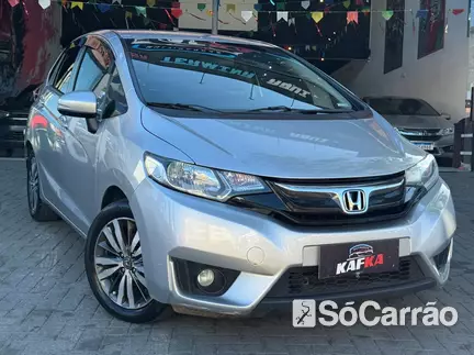 Honda FIT EX 1.5 16V CVT FLEXONE na cor Prata em Joinville / SC - 6848351