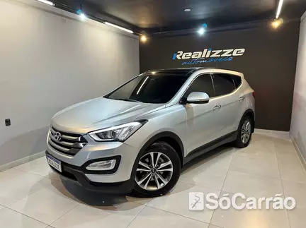 Hyundai GRAND SANTA FE GLS 4WD 3.3 V6 AT na cor Prata em Joinville / SC - 6807387