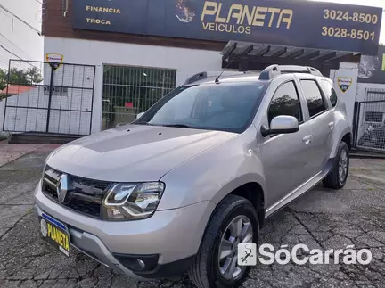 Renault DUSTER DYNAMIQUE 2.0 16V AT HIFLEX na cor Prata em Florianópolis / SC - 6565804