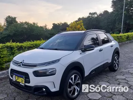 Citroen C4 CACTUS FEEL 1.6 16V AT na cor Branca em Florianópolis / SC - 6681136