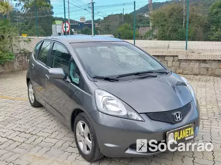 Honda FIT LX 1.4 16V AT na cor Cinza em Florianópolis / SC - 6821072