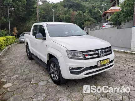 Volkswagen AMAROK CD HIGHLINE 4X4 3.0 TDI V6 AT na cor Branca em Florianópolis / SC - 6868281