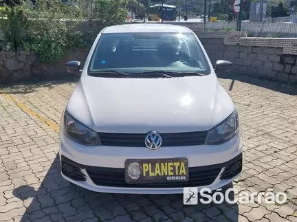 Volkswagen GOL TRENDLINE G6 1.0 8V na cor Branca em Florianópolis / SC - 6918433