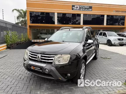 Renault DUSTER DYNAMIQUE 2.0 16V AT HIFLEX na cor Preta em Curitiba / PR - 6705072