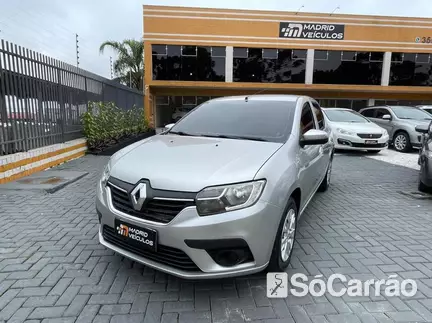 Renault LOGAN ZEN 1.0 12V SCE na cor Prata em Curitiba / PR - 6758723