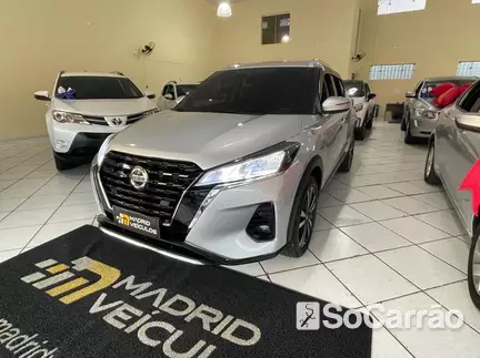 Nissan KICKS ADVANCE 1.6 16V CVT na cor Prata em Curitiba / PR - 6792251