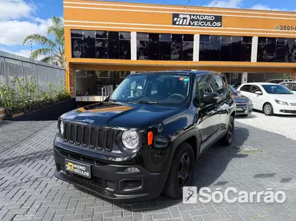 JEEP RENEGADE 1.8 16V AT6 na cor Preta em Curitiba / PR - 6929049