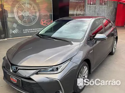 Toyota COROLLA ALTIS HYBRID 1.8 VVT-I 16V CVT na cor Cinza em Maringá / PR - 6746245