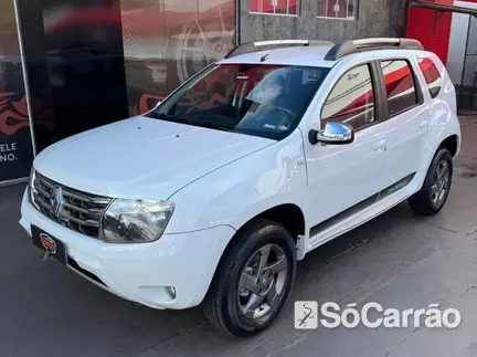 Renault DUSTER DYNAMIQUE 1.6 16V HIFLEX na cor Branca em Maringá / PR - 6809723