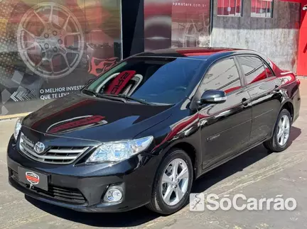 Toyota COROLLA GLI 1.8 16V AT na cor Preta em Maringá / PR - 6822173