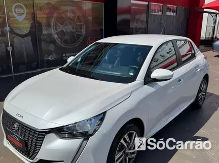 Peugeot 208 ALLURE 1.6 16V AT6 na cor Branca em Maringá / PR - 6925984